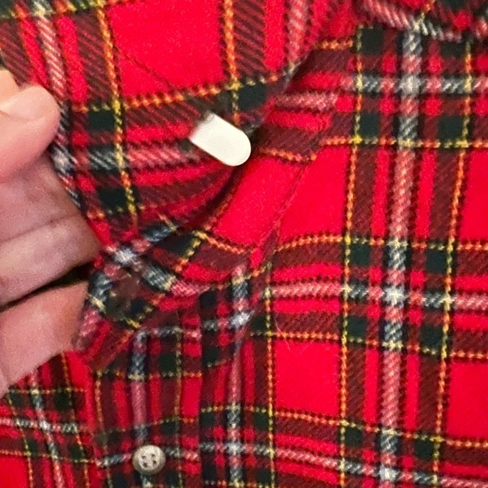 Pendleton Lobo Pristine Vintage Condition Red/Gre… - image 2